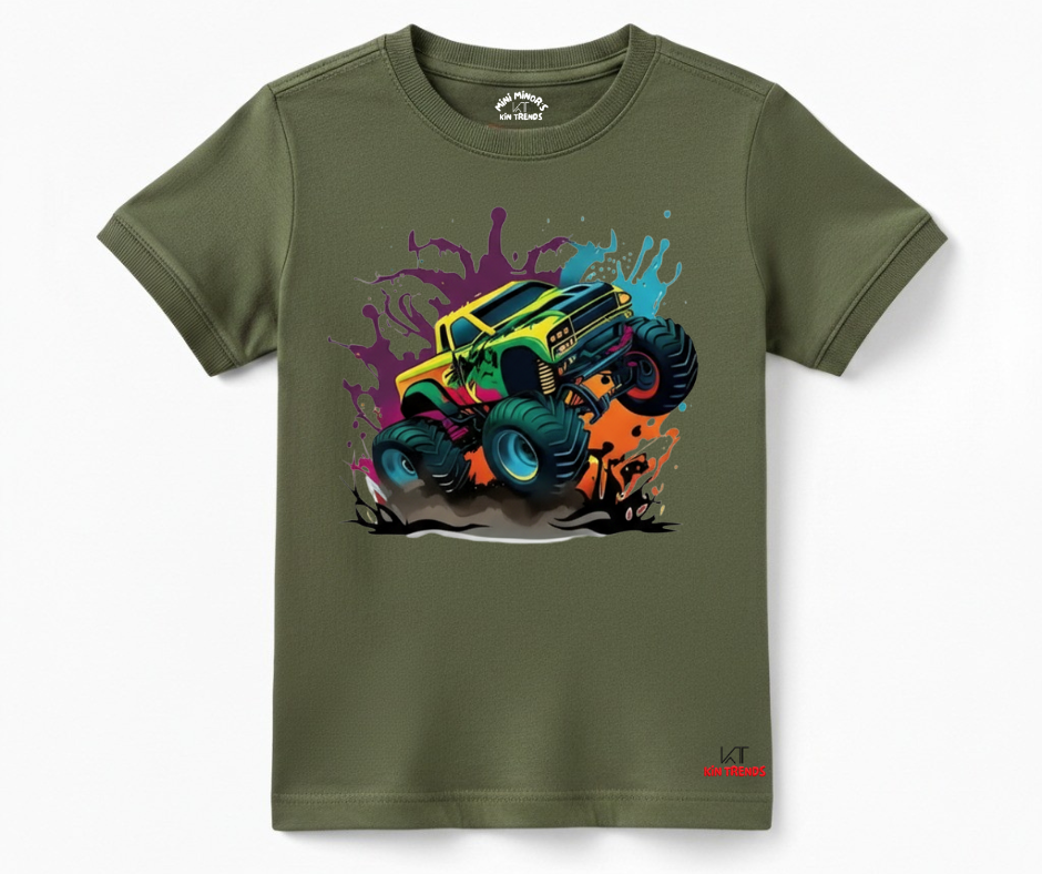 Big Wheels Tee | Mini Minors Kintrends