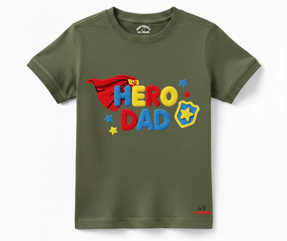 Premium Hero Dad Tee (Not Embroidered) - Kin Trends