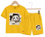 Cat Shorts Set