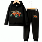 Racing Truck Fleece Hoodie Tracksuit - Kin Trends