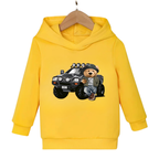 Jeep Bear Fleece Hoodie