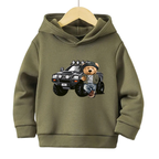 Jeep Bear Fleece Hoodie