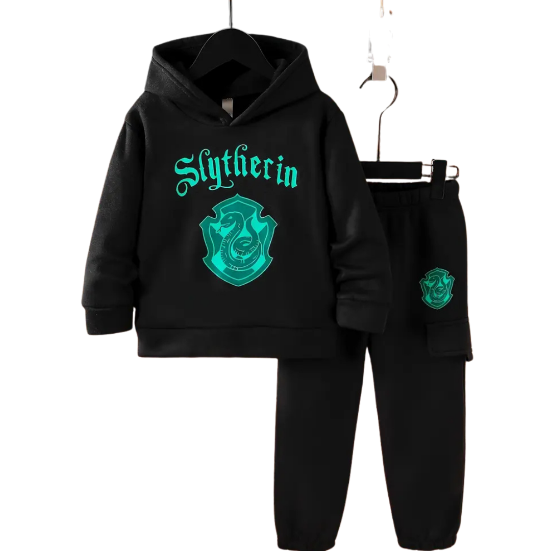 Harry Potter Slytherin Hoodie Tracksuit