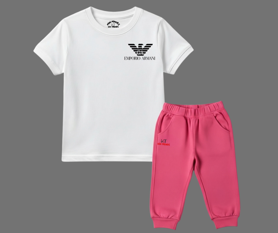 Emp Armani Summer Tracksuit | Mini Minors Kintrends