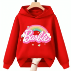 Barbie Fleece Hoodie D3 - Kin Trends