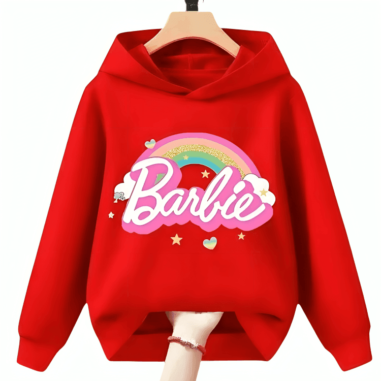 Barbie Fleece Hoodie D3 - Kin Trends