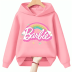 Barbie Fleece Hoodie D3 - Kin Trends