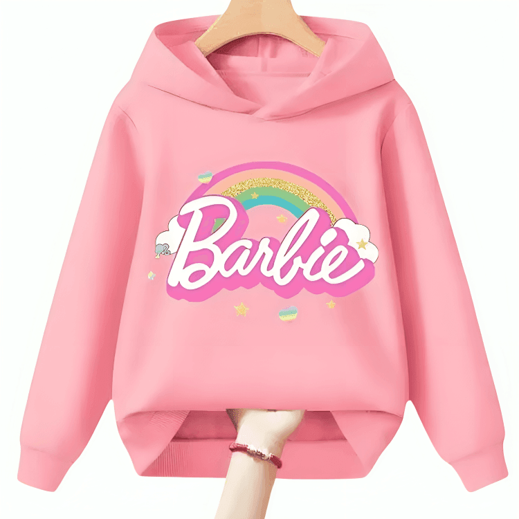 Barbie Fleece Hoodie D3 - Kin Trends