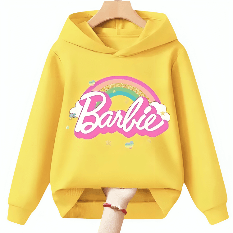 Barbie Fleece Hoodie D3 - Kin Trends