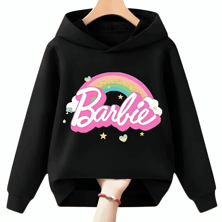 Barbie Fleece Hoodie D3 - Kin Trends