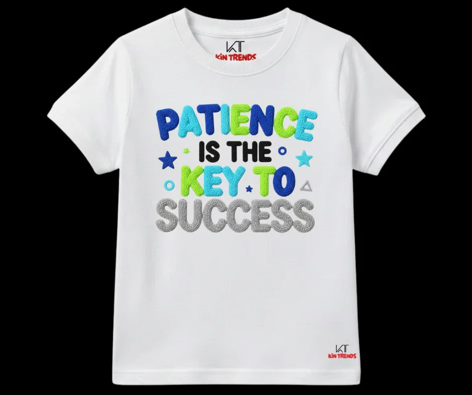 Premium Patience Tee (Not Embroidered) - Kin Trends