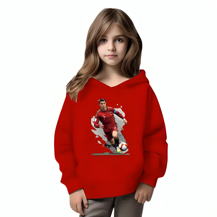 Ronaldo Fleece Hoodie - Kin Trends