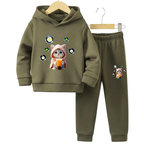 Cutest Cat Fleece Hoodie Tracksuit