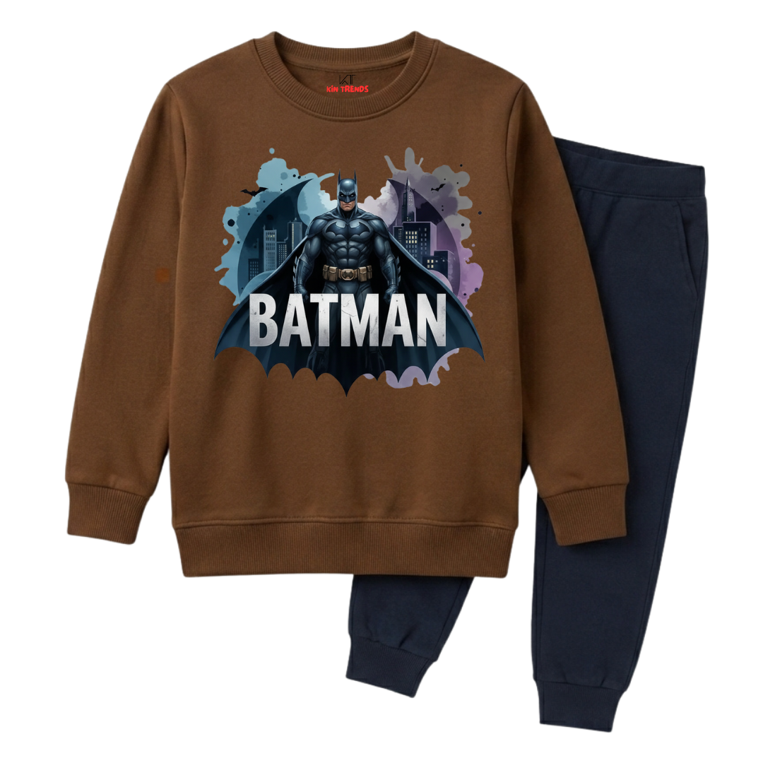 Batman Gotham City Superhero Tracksuit - 2 Pcs