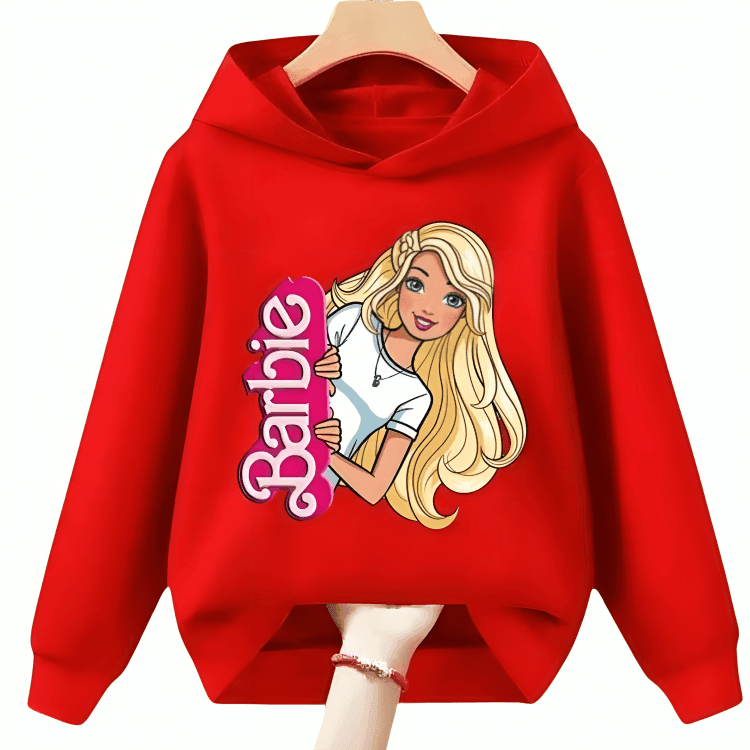 Barbie Fleece Hoodie D1 - Kin Trends