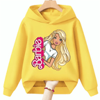 Barbie Fleece Hoodie D1 - Kin Trends