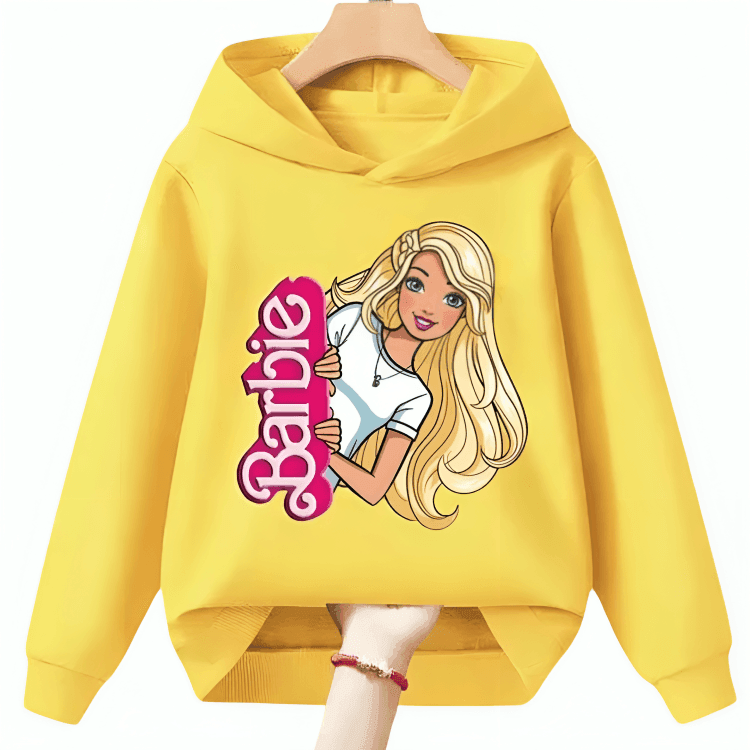 Barbie Fleece Hoodie D1 - Kin Trends