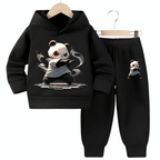 Kung Fu Panda Hoodie Tracksuit - Kin Trends