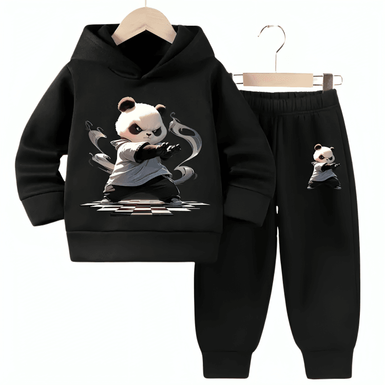 Kung Fu Panda Hoodie Tracksuit - Kin Trends