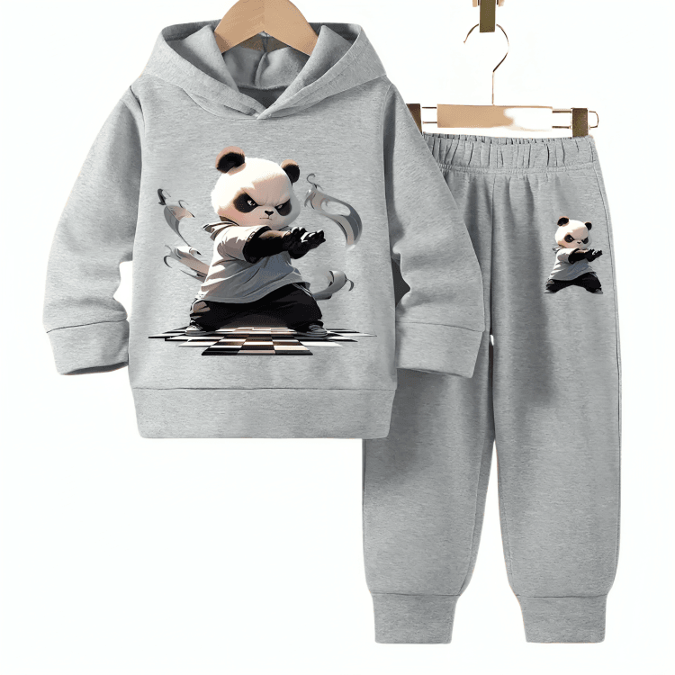 Kung Fu Panda Hoodie Tracksuit - Kin Trends