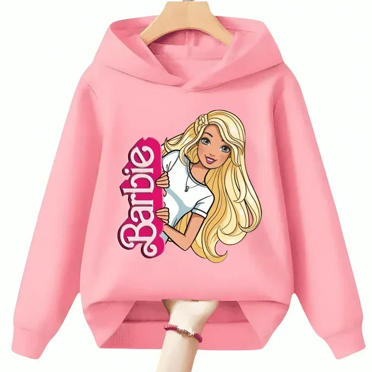 Barbie Fleece Hoodie D1 - Kin Trends