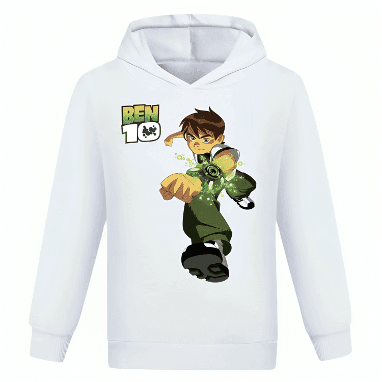 Ben 10 Fleece Hoodie - Kin Trends