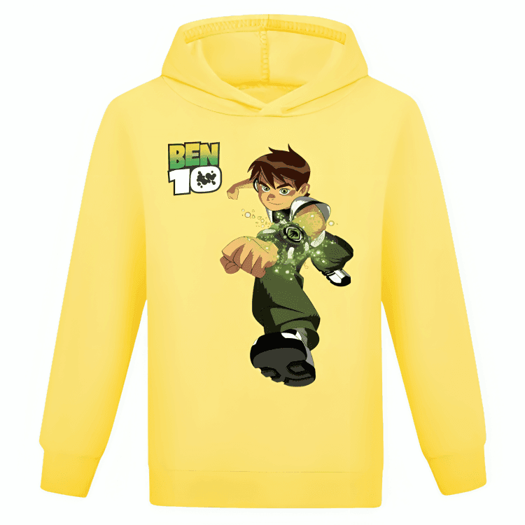 Ben 10 Fleece Hoodie - Kin Trends