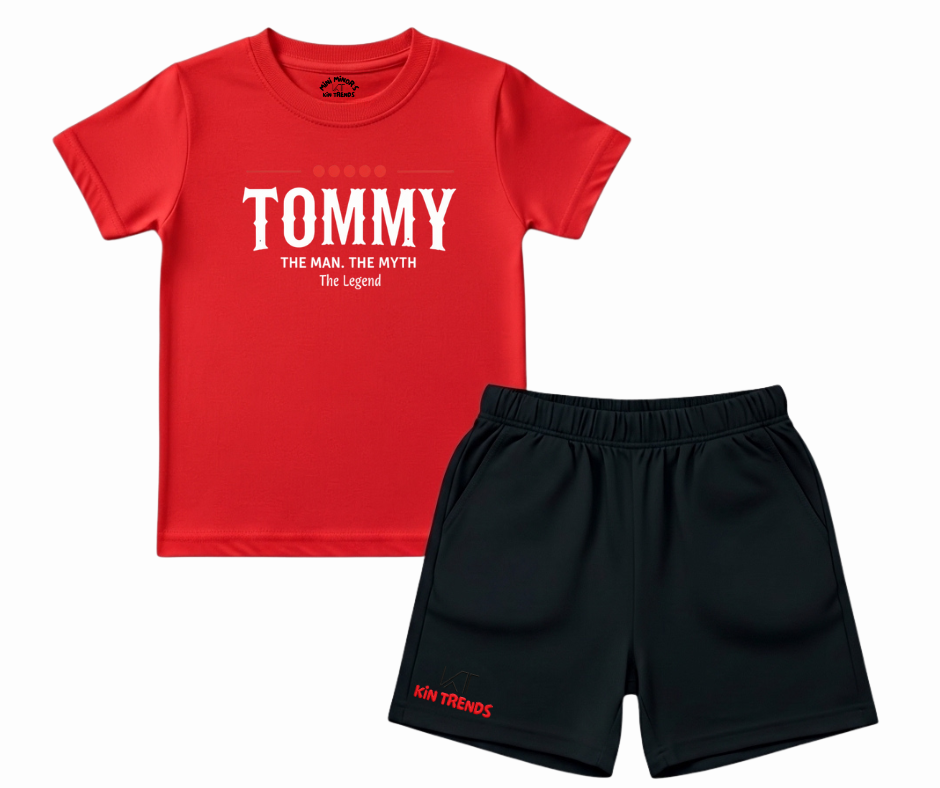 Tommy The Myth Shorts Set