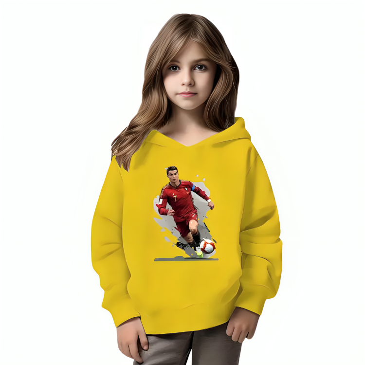 Ronaldo Fleece Hoodie - Kin Trends