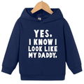 Look Like Daddy Fleece Hoodie - Kin Trends