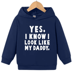 Look Like Daddy Fleece Hoodie - Kin Trends