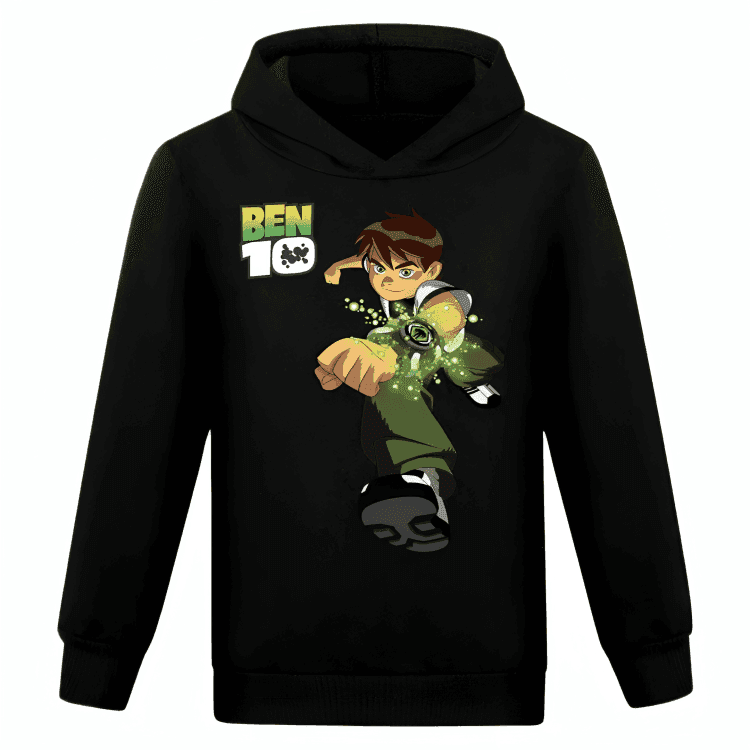 Ben 10 Fleece Hoodie - Kin Trends