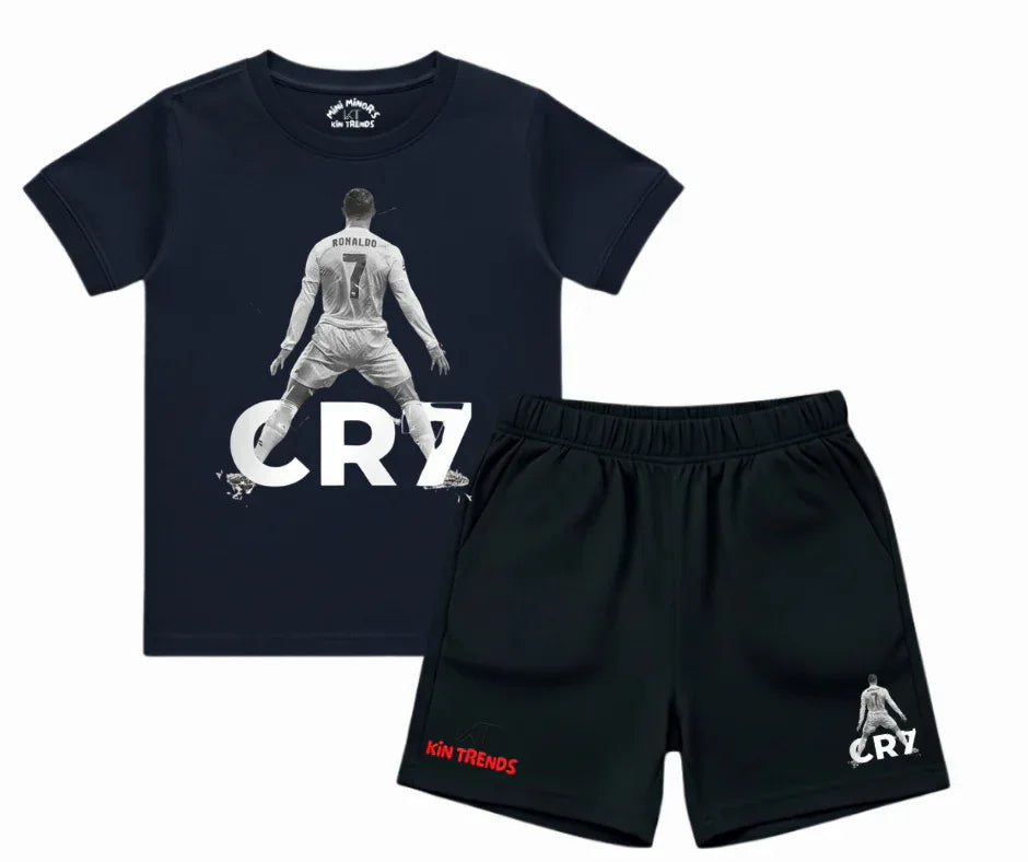 CR7 Shorts Set | Mini Minors Kintrends