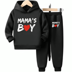 Mama's Boy Fleece Hoodie Tracksuit - Kin Trends