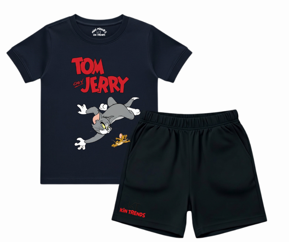 Tom & Jerry D4 Shorts Set