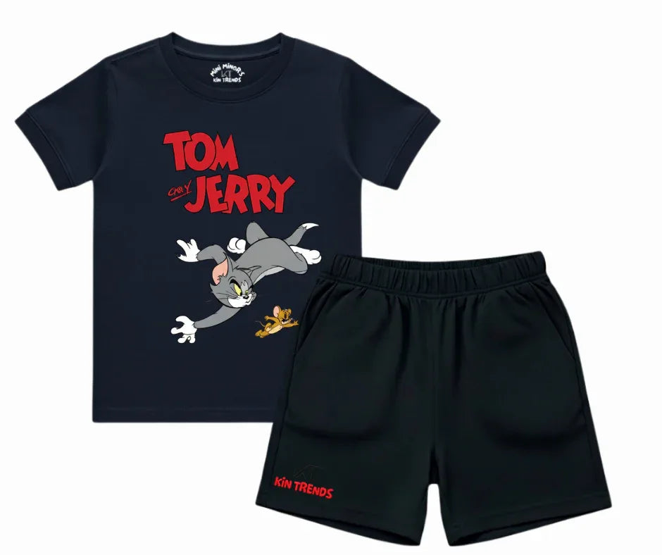 Tom & Jerry D4 Shorts Set | Mini Minors Kintrends