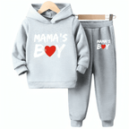 Mama's Boy Fleece Hoodie Tracksuit - Kin Trends