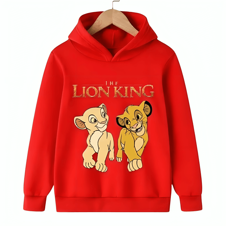 Lion King Fleece Hoodie - Kin Trends