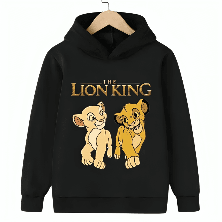 Lion King Fleece Hoodie - Kin Trends