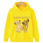Lion King Fleece Hoodie - Kin Trends