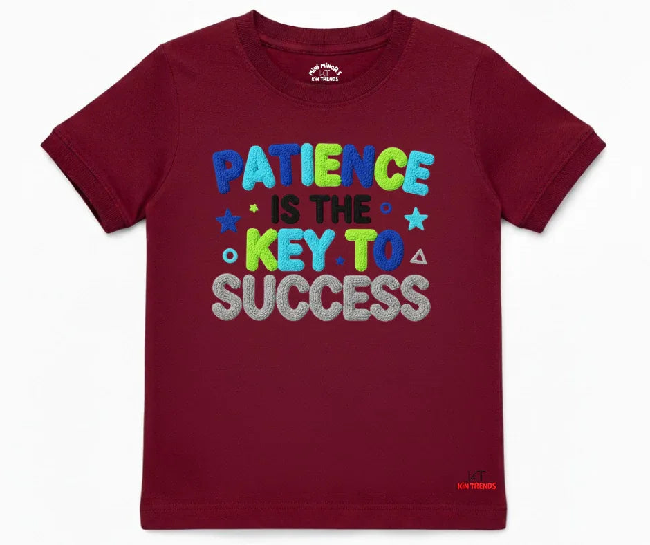 Premium Patience Tee (Not Embroidered) - Kin Trends