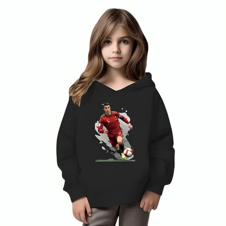 Ronaldo Fleece Hoodie - Kin Trends