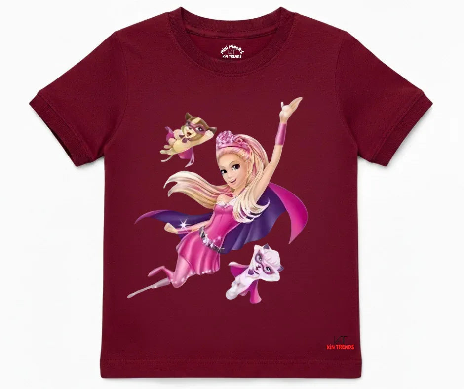 Flying Doll Tee | Kids T shirt | Mini Minors Kin Trends | Kintrends