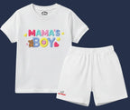 Premium Mama's Boy Shorts Set (Not Embroidered) - Kin Trends