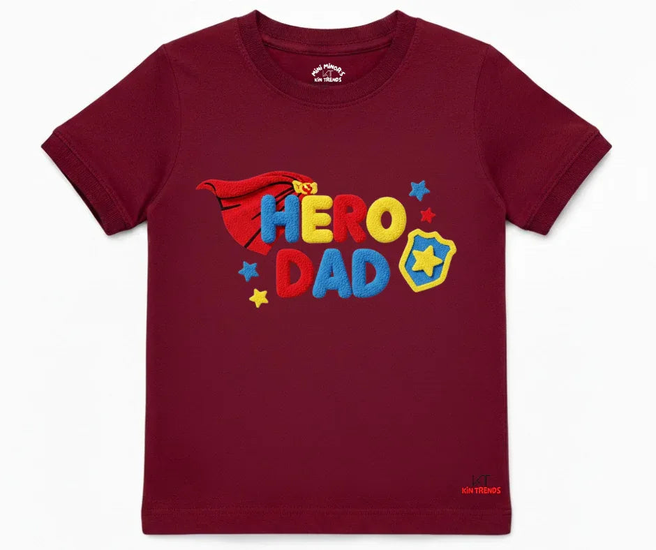 Premium Hero Dad Tee (Not Embroidered) - Kin Trends