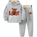 Love Yourself Fleece Hoodie Tracksuit - Kin Trends