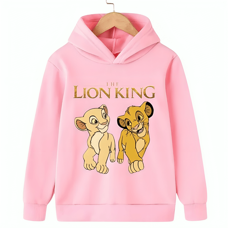 Lion King Fleece Hoodie - Kin Trends