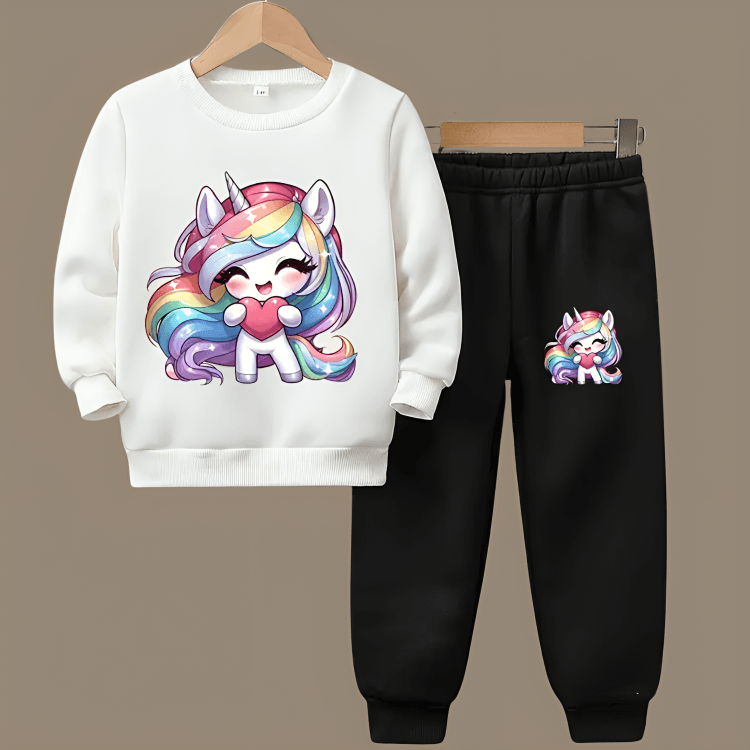New Unicorn Fleece Tracksuit - Kin Trends