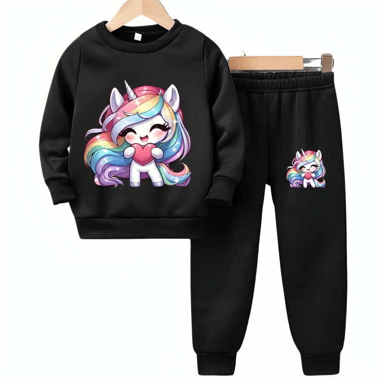 New Unicorn Fleece Tracksuit - Kin Trends