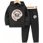 California Fleece Hoodie Tracksuit - Kin Trends